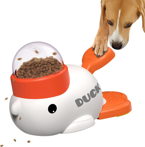 Engaging Duck-Shaped Interactive Treat Dispenser Toy for Dogs - Fun Slow Feeder to Keep Your Pet Active and Healthy