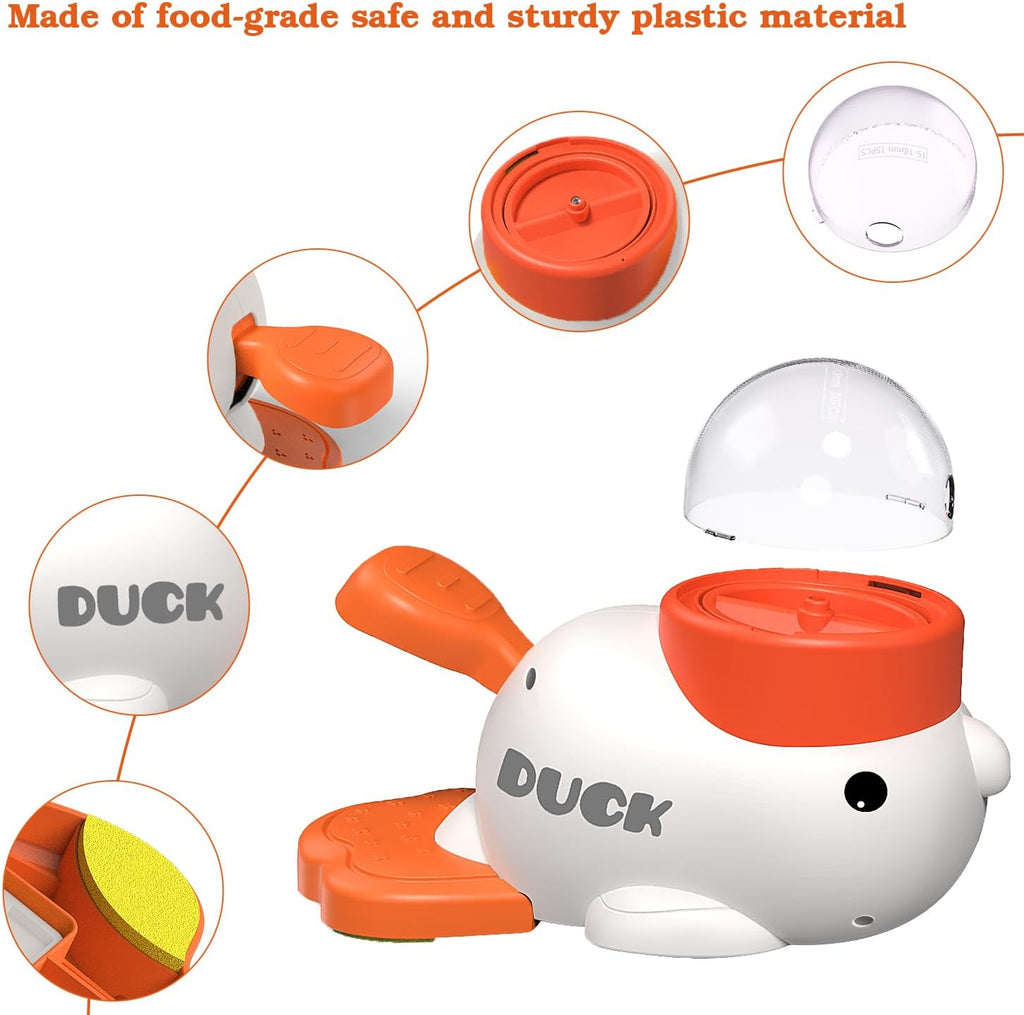 Engaging Duck-Shaped Interactive Treat Dispenser Toy for Dogs - Fun Slow Feeder to Keep Your Pet Active and Healthy