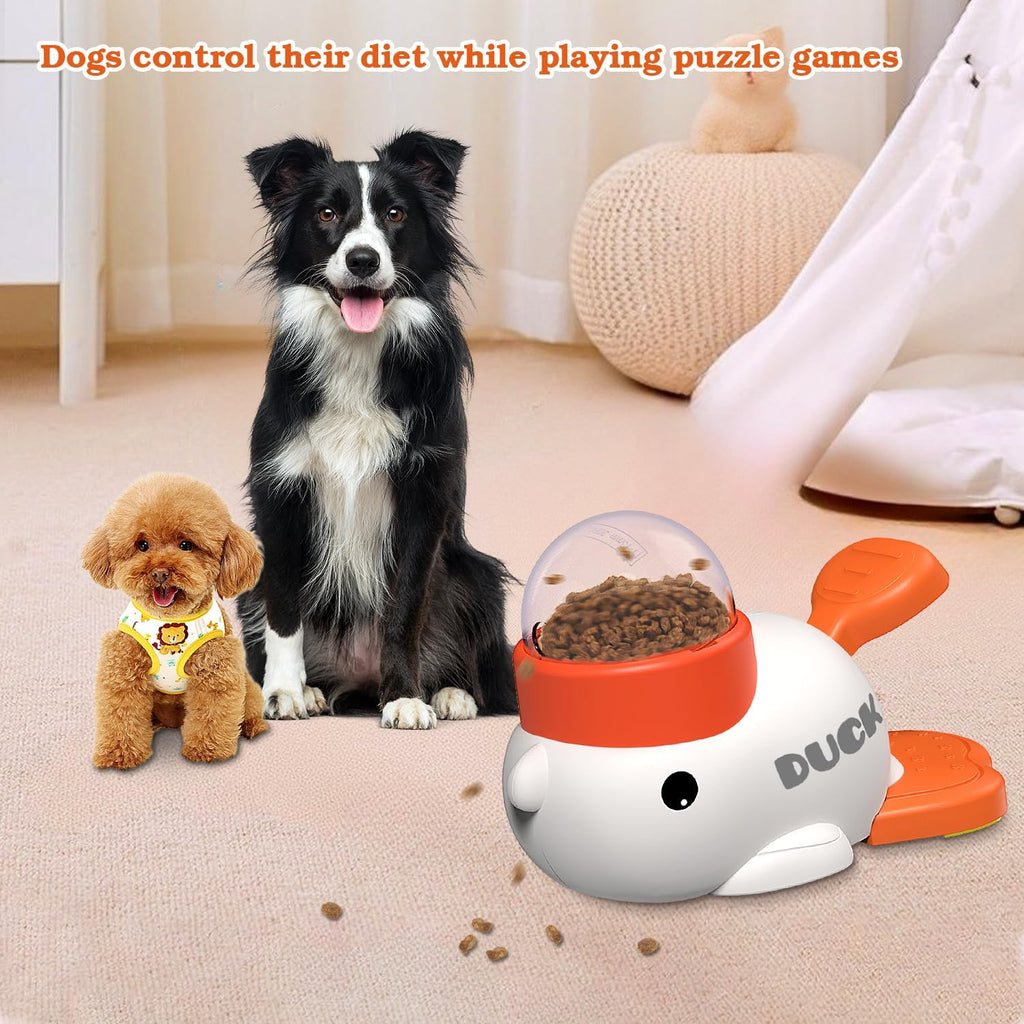 Engaging Duck-Shaped Interactive Treat Dispenser Toy for Dogs - Fun Slow Feeder to Keep Your Pet Active and Healthy