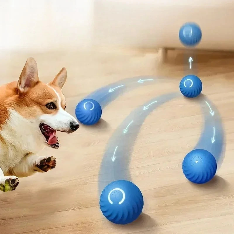 Exciting Smart Interactive Dog Ball - Bouncing Gravity Toy for Engaging Play and Training for Small to Large Dogs